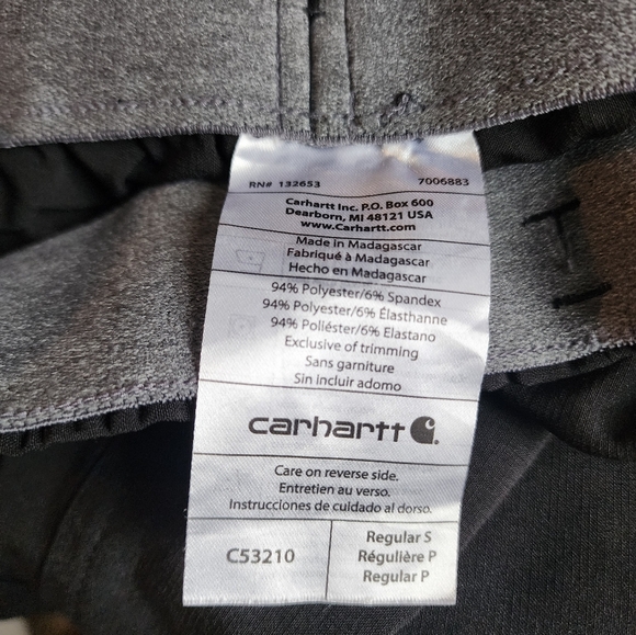 Carhartt Women's Force Cross-flex Cargo Joggers Size Small - Picture 7 of 9